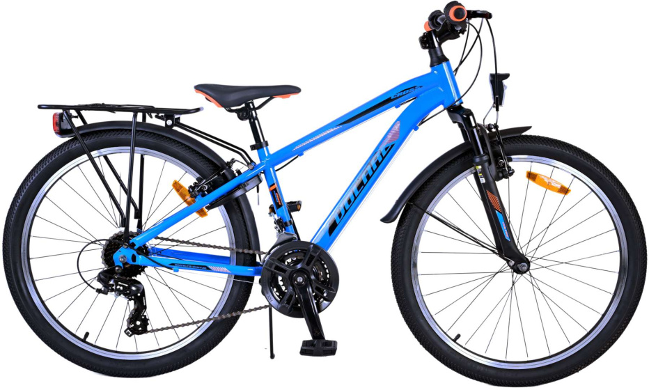 Volare Cross 24 Inch 31,75 cm Jongens 18V V Brakes Blauw/Zwart