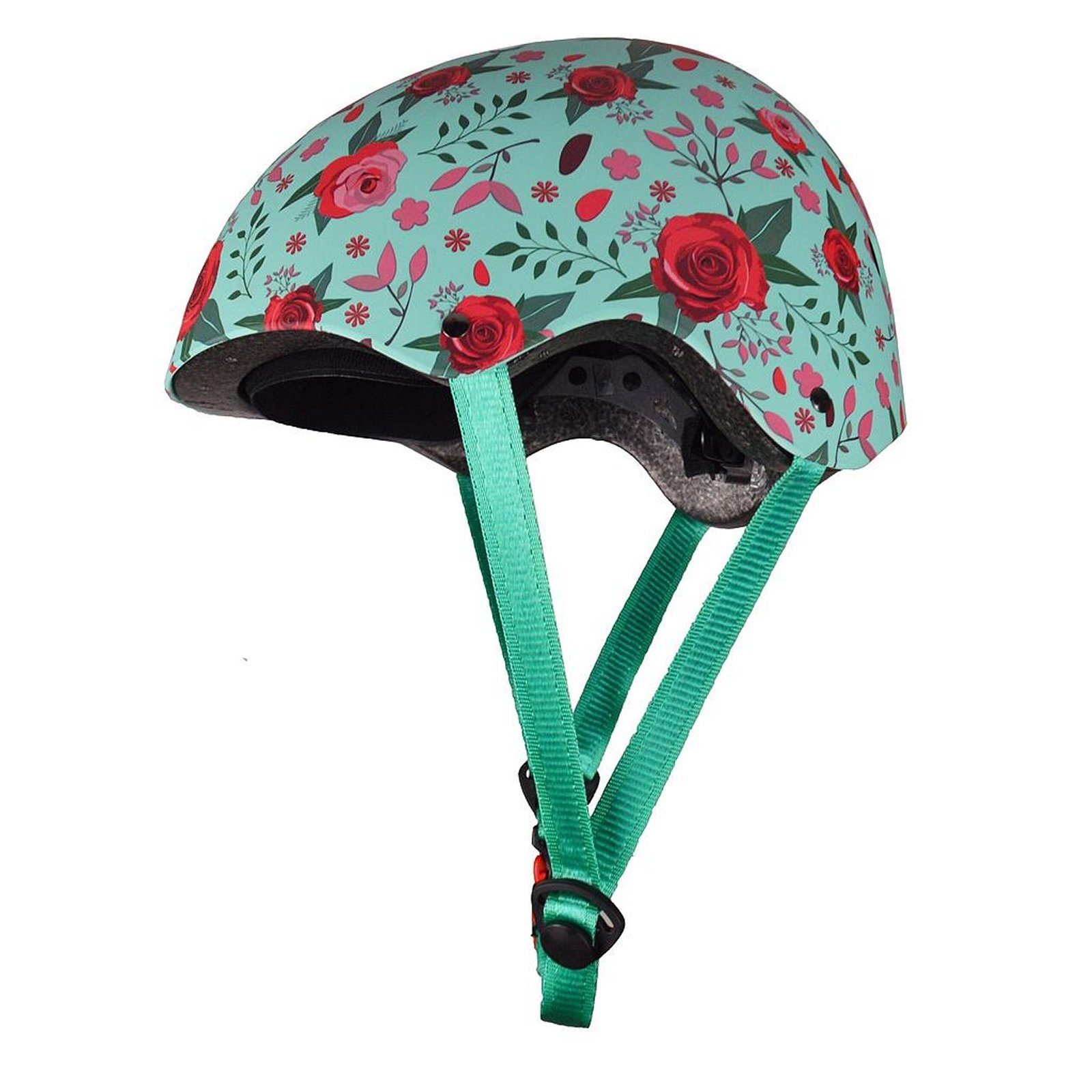 Kiddimoto Kinder Fietshelm Mate Floral ( 53-58 cm)