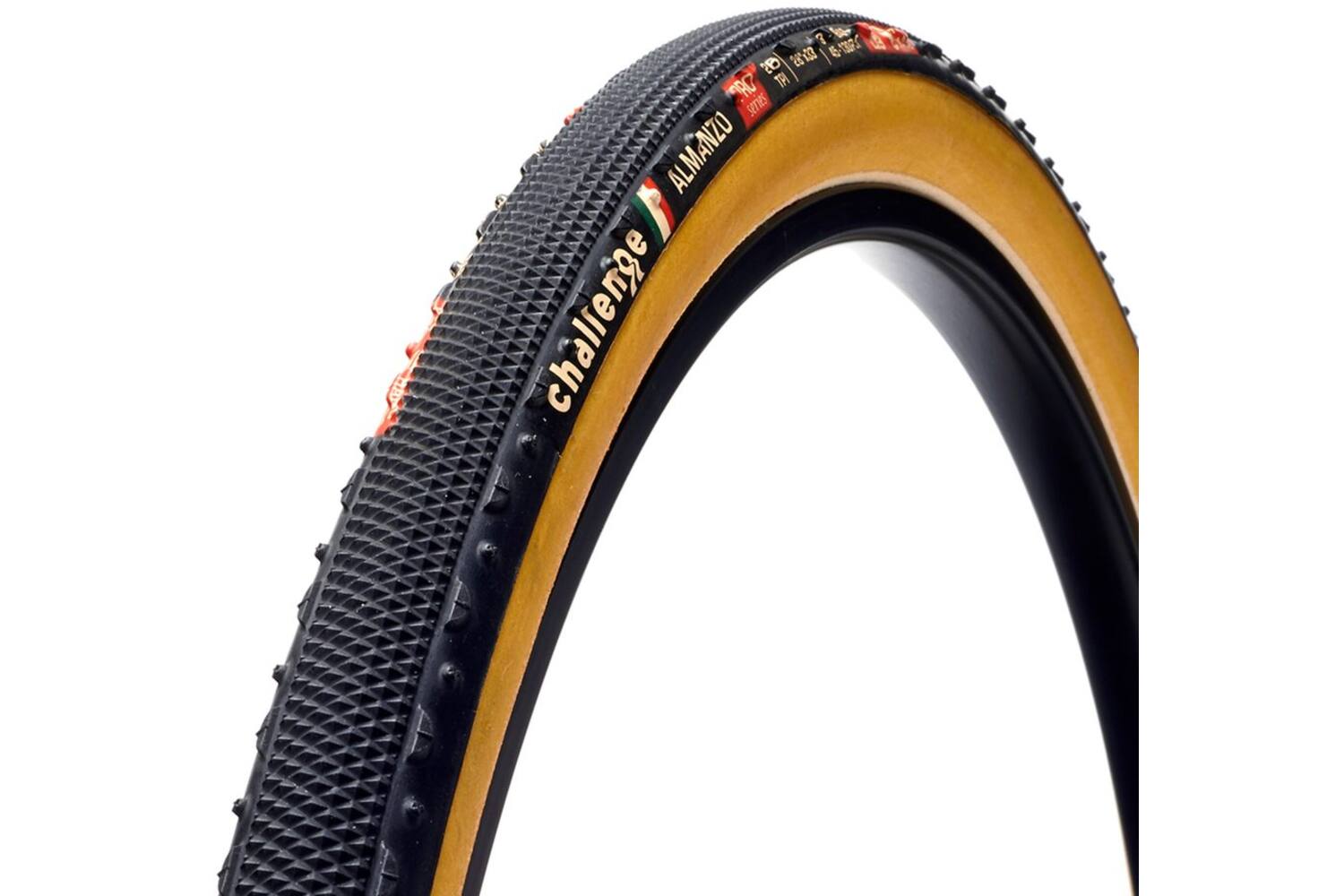 Challenge Almanzo pro ot tlr 700x33c zwart / bruin