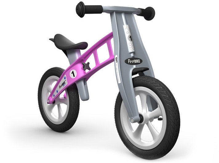 FirstBIKE Loopfiets Street Pink - zonder rem