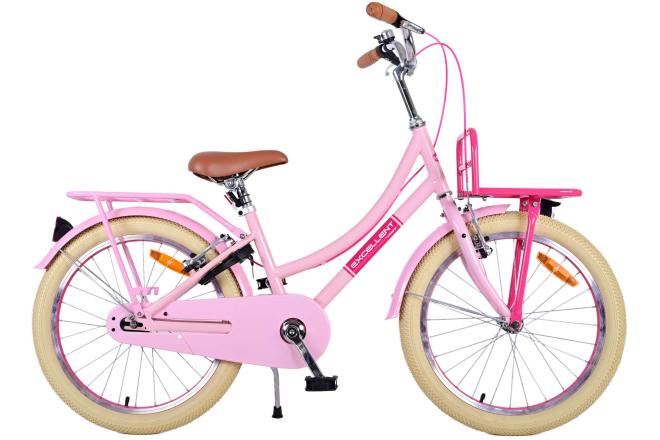 Volare Kinderfiets Meisjes 20 inch Roze Twee handremmen