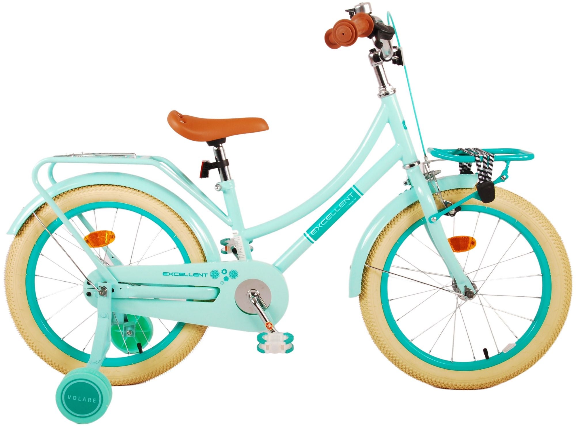 Volare Excellent 18 Inch Meisjes Kinderfiets Groen  +€15 Inruilkorting