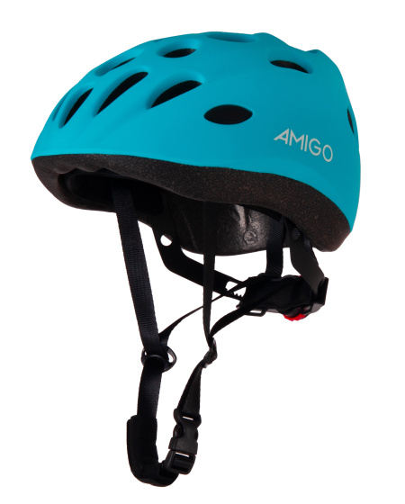 AMIGO Mini Mover Fietshelm Verstelbaar Blauw Maat 52 56 cm (M)