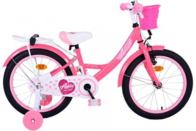 Volare Ashley Kinderfiets Meisjes 18 inch Roze/Rood