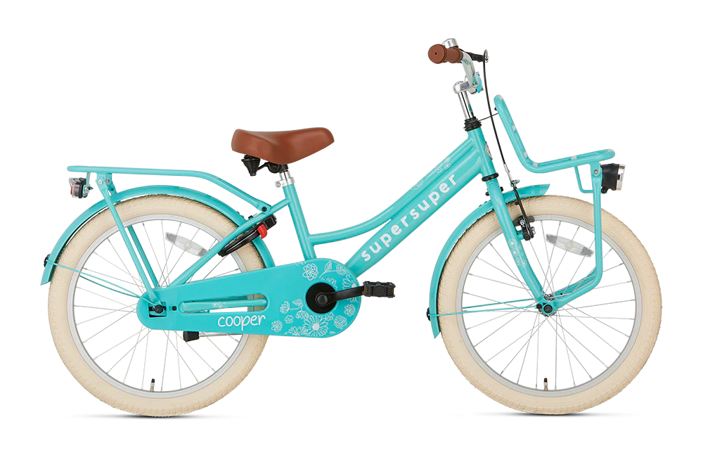 Supersuper Cooper 18 Inch 2024 Meisjes Kinderfiets   +€20.00 Inruilkorting