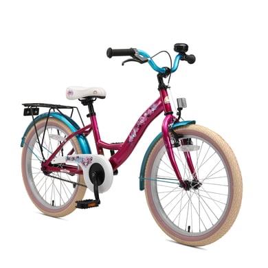 BIKESTAR Premium Fiets 20 Berry Turquoise