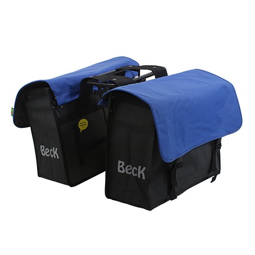 Beck Fietstas Classic Summer Stylo Blauw