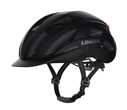 Limar Helm  torino m 53-57 mat zwart met led