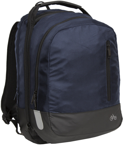 Bike Wave Fietsrugzak/ Dubbele Fietstas Nylon 20L Navy