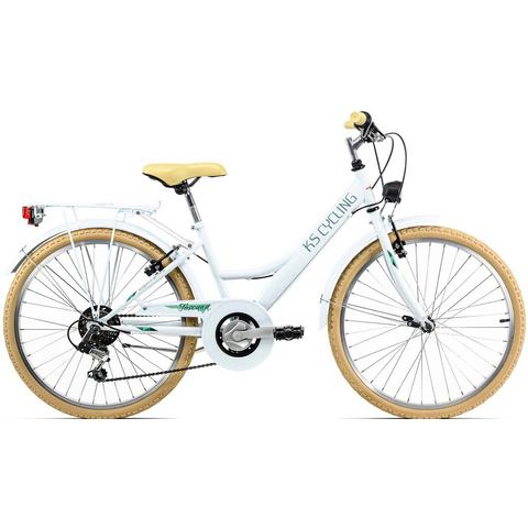 KS Cycling Tienerfiets Toscane voor dames, kettingversnelling