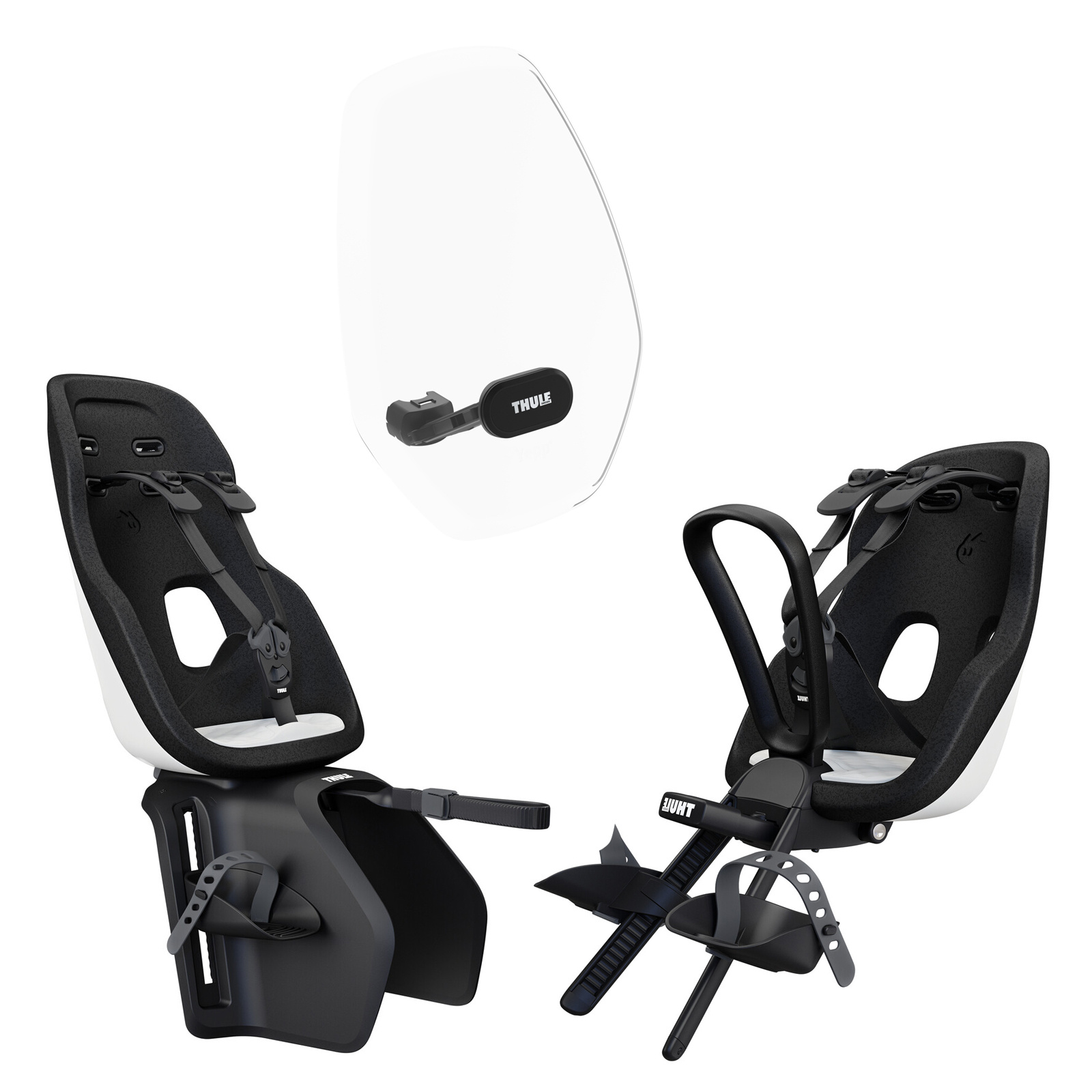 Thule Yepp Nexxt 2 compleet pakket met extra voordeel Snow White