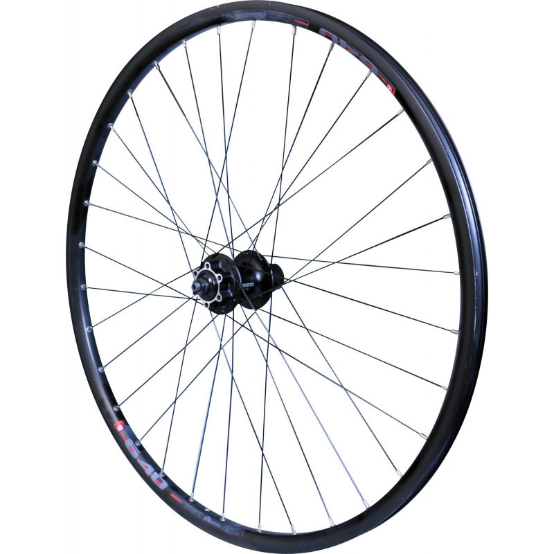 Velox Achterwiel M640 28 Deore M475 disc zwart QR