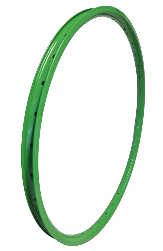 Alloy velg 28/29 inch 622 / 700c 30 mm dubbel wandig 36 gaats 14g groen ral6018