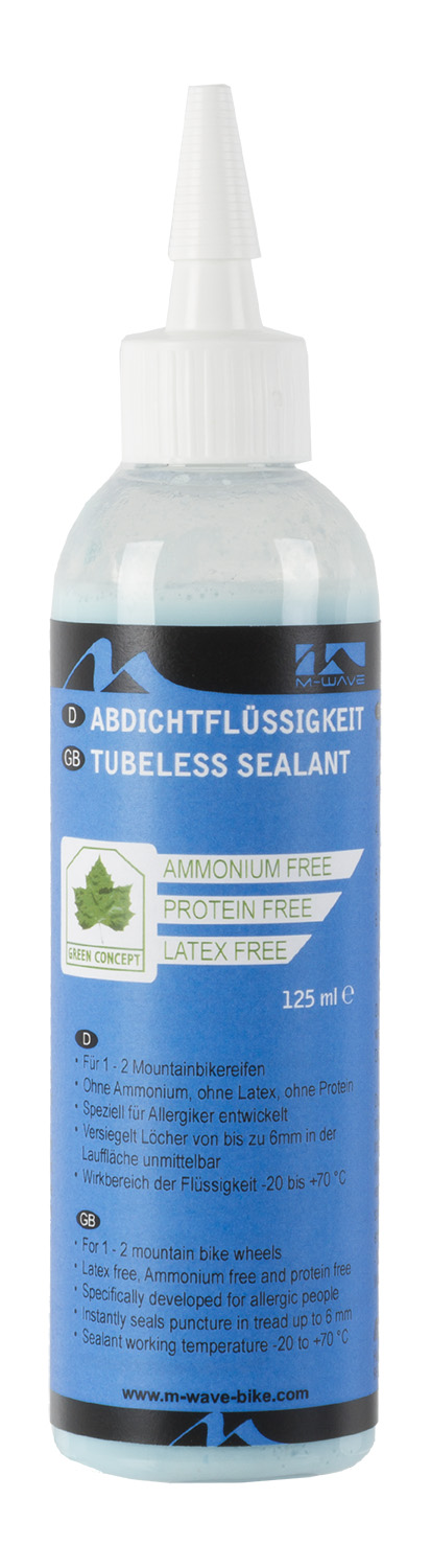 M-Wave Tubeless Sealant in hervulbaar flesje 125ml