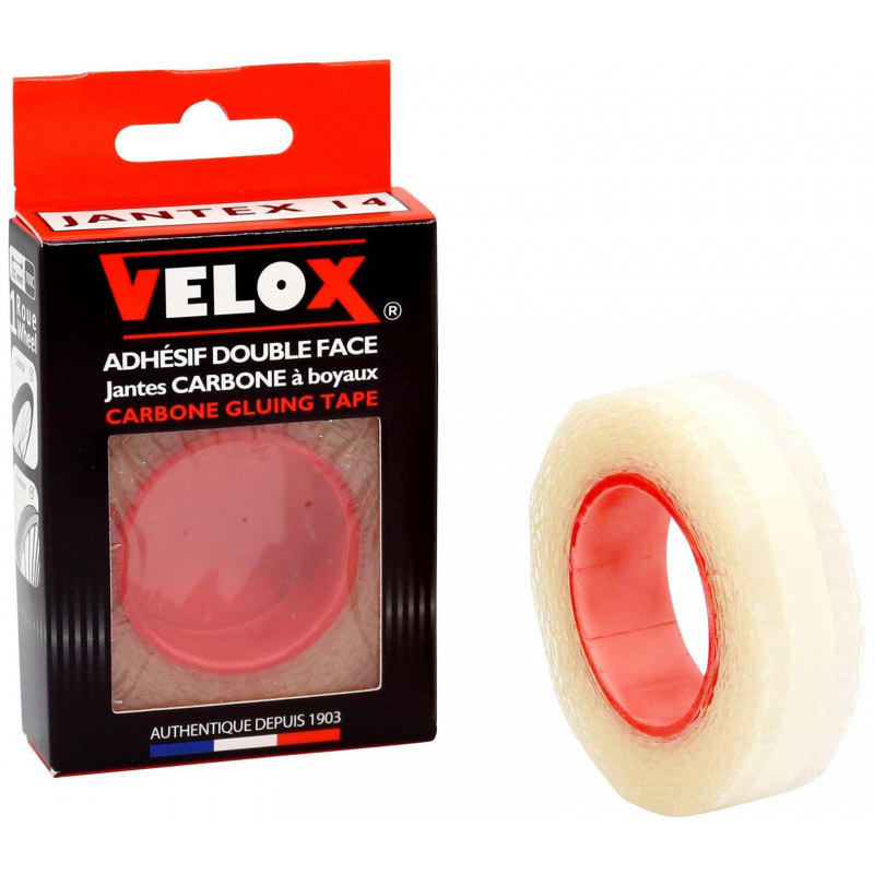 Velox Velgtape dubbelzijdig Jantex tube 18mm voor 1 wiel