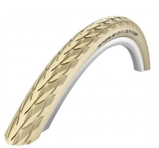 Schwalbe cruiser active kevlar guard creme 28x1.40 37-622 reflectie oem zl