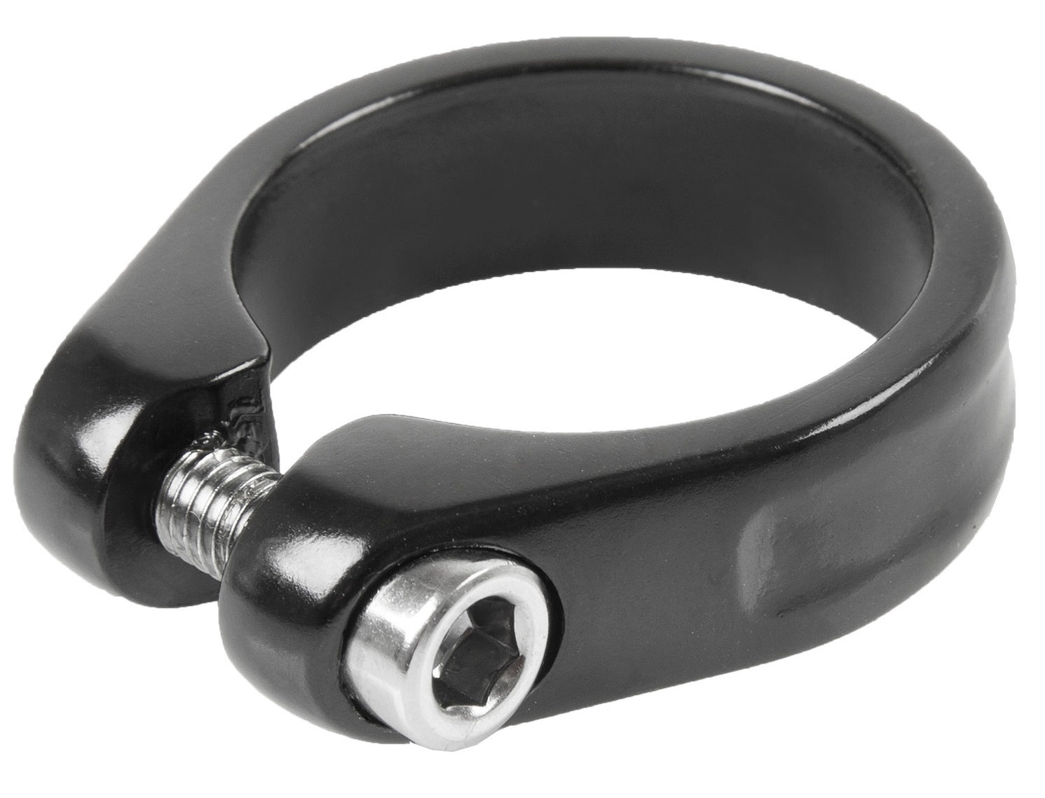 M-Wave zadelpenklem met inbusbout 31.8 zwart op kaart