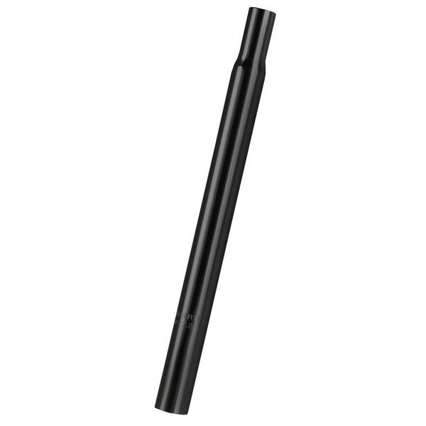 Hl /  zadelpen kaars 28.6 mm aluminium 450 mm zwart ( o.a.van moof )