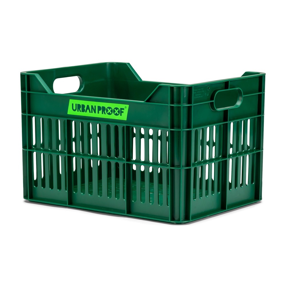 Urban Proof Fietskrat Recycled Junior 15L Retro Groen