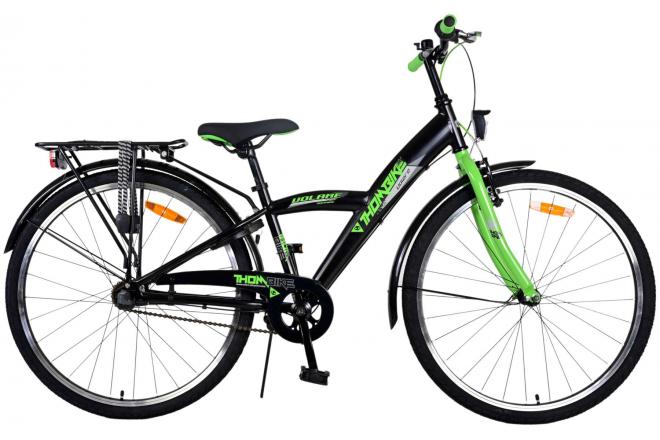 Volare Thombike 26 Inch 33 cm Jongens 3V Terugtraprem Zwart/Groen
