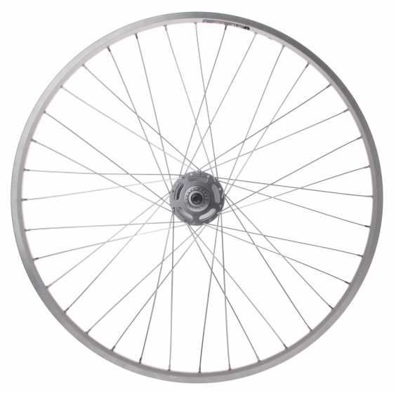 KGS Nexus 7 Achterwiel 28 inch Aluminium Rollerbrake Zilver