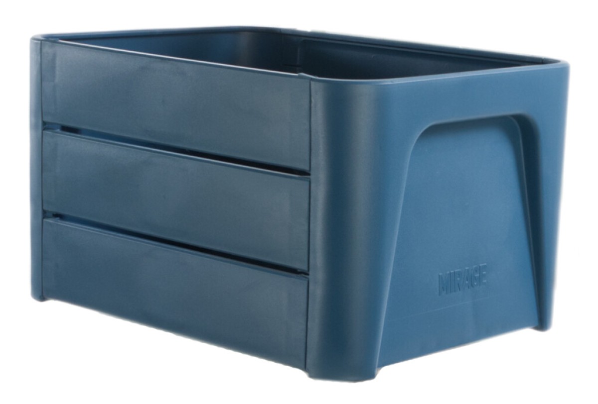 Mirage Fietskrat Klik 'n Krat Blauw