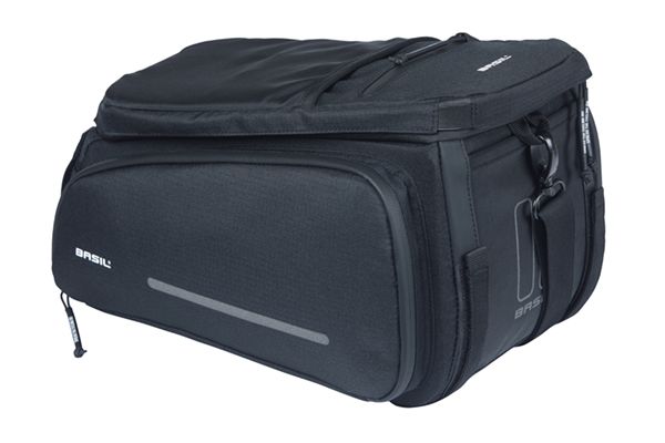 Basil Move Bagagedragertas 10-26L Zwart