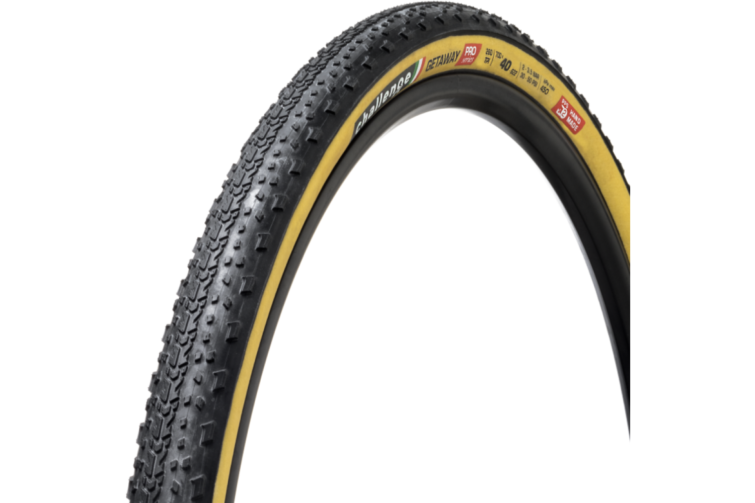 Challenge  gateway race clincher tlr 700x40c zwart / bruin