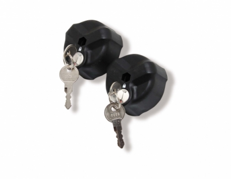 Travel&Co Afsluitbare draaiknop 2 stuks  Travel & Co