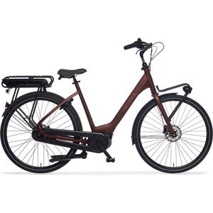 Cortina E-Common Family Moederfiets Bosch Active Line Plus 28 inch 50cm Nutmeg Matt DB8
