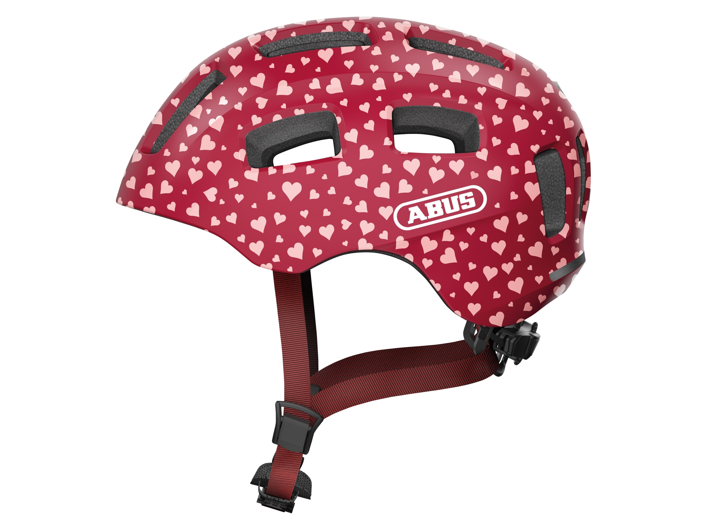 Abus Kinder fietshelm (Lichtroze, M)