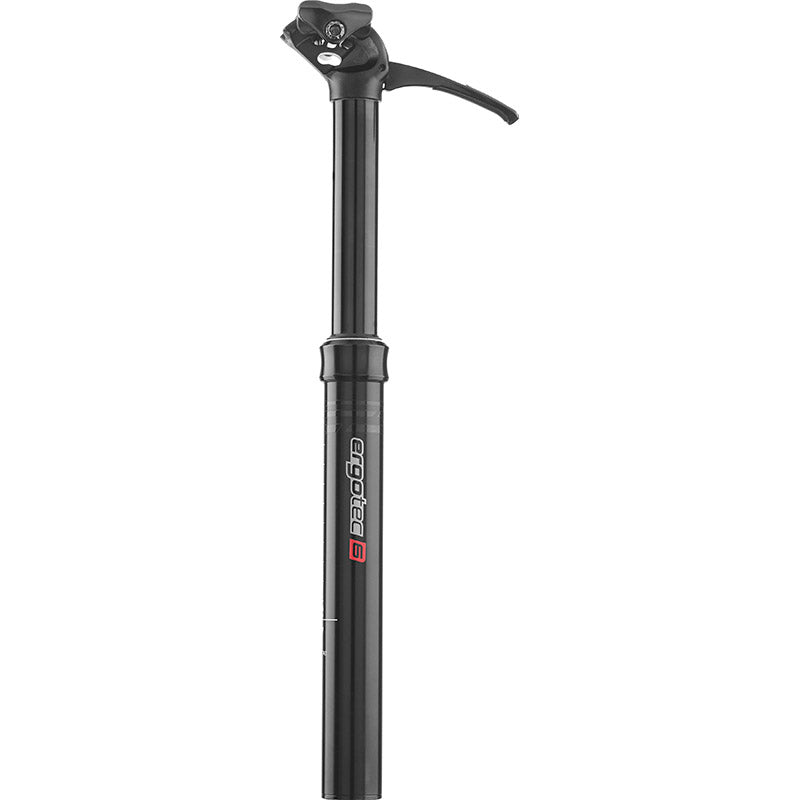 Elvedes Ergotec zadelpen up and down verstelbaar ø27,2 390mm zwart