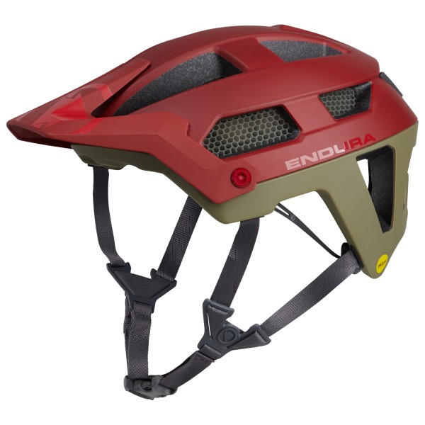 Endura  Singletrack Mips Helm - Fietshelm, rood
