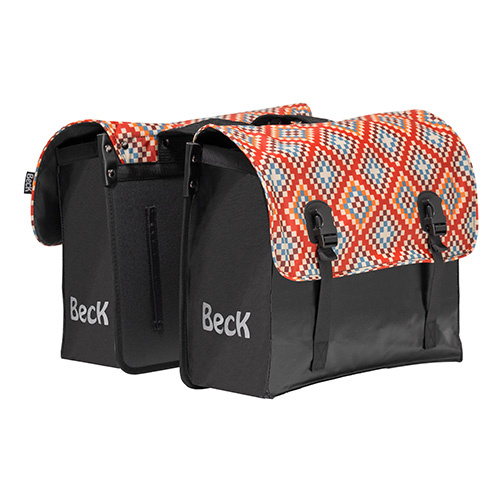 Beck Dubbele fietstas Classic Inca 46L