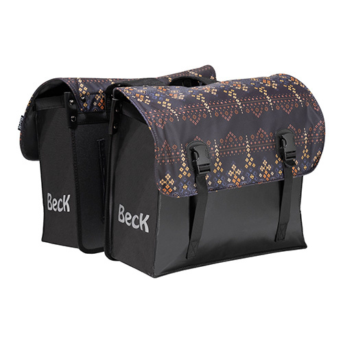 Beck Dubbele fietstas Classic Indo 46L