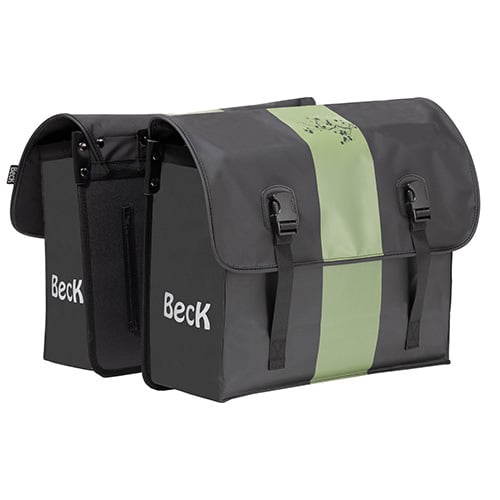 Beck Dubbele fietstas Classic Watercress 46L