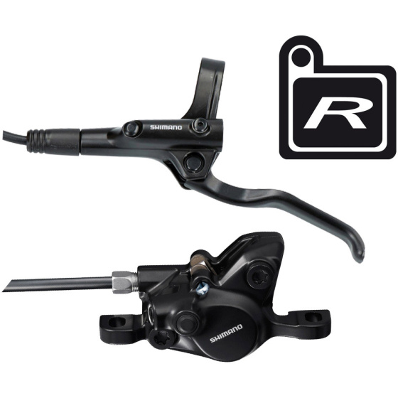 Shimano MT200 Schijfremset Voor Kort 85 cm Zwart