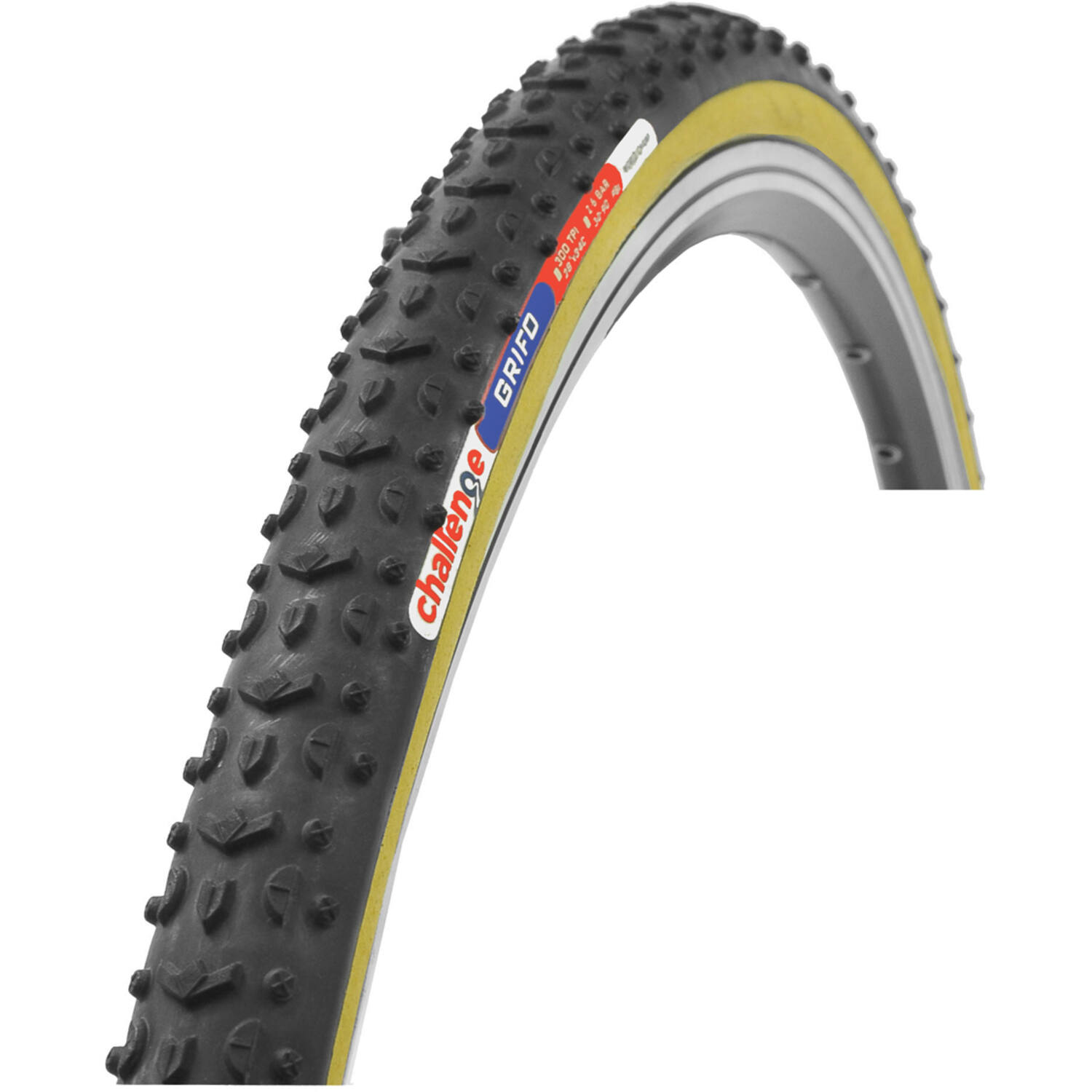 Challenge  grifo pro ot 700x33c zwart bruin