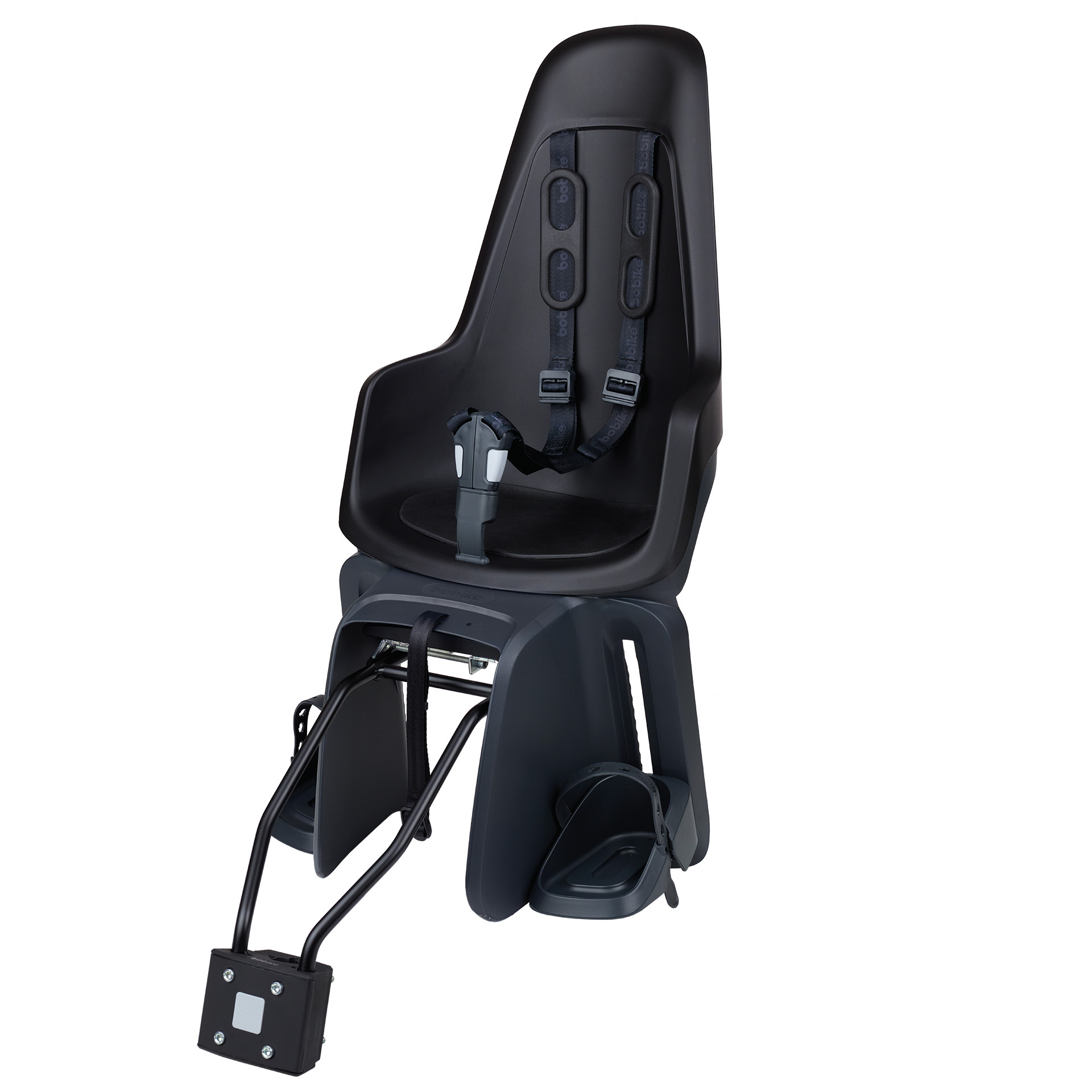 Bobike Maxi One Urban Black frame bev Achterstoeltje