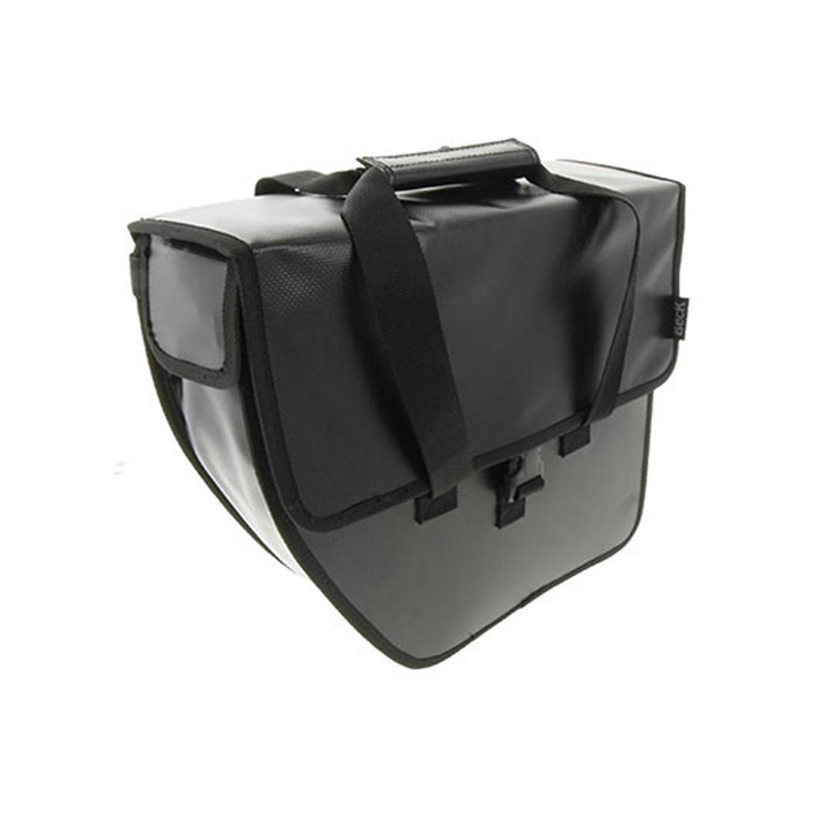 Beck Enkele Shopper Fietstas Chopper Mat Zwart