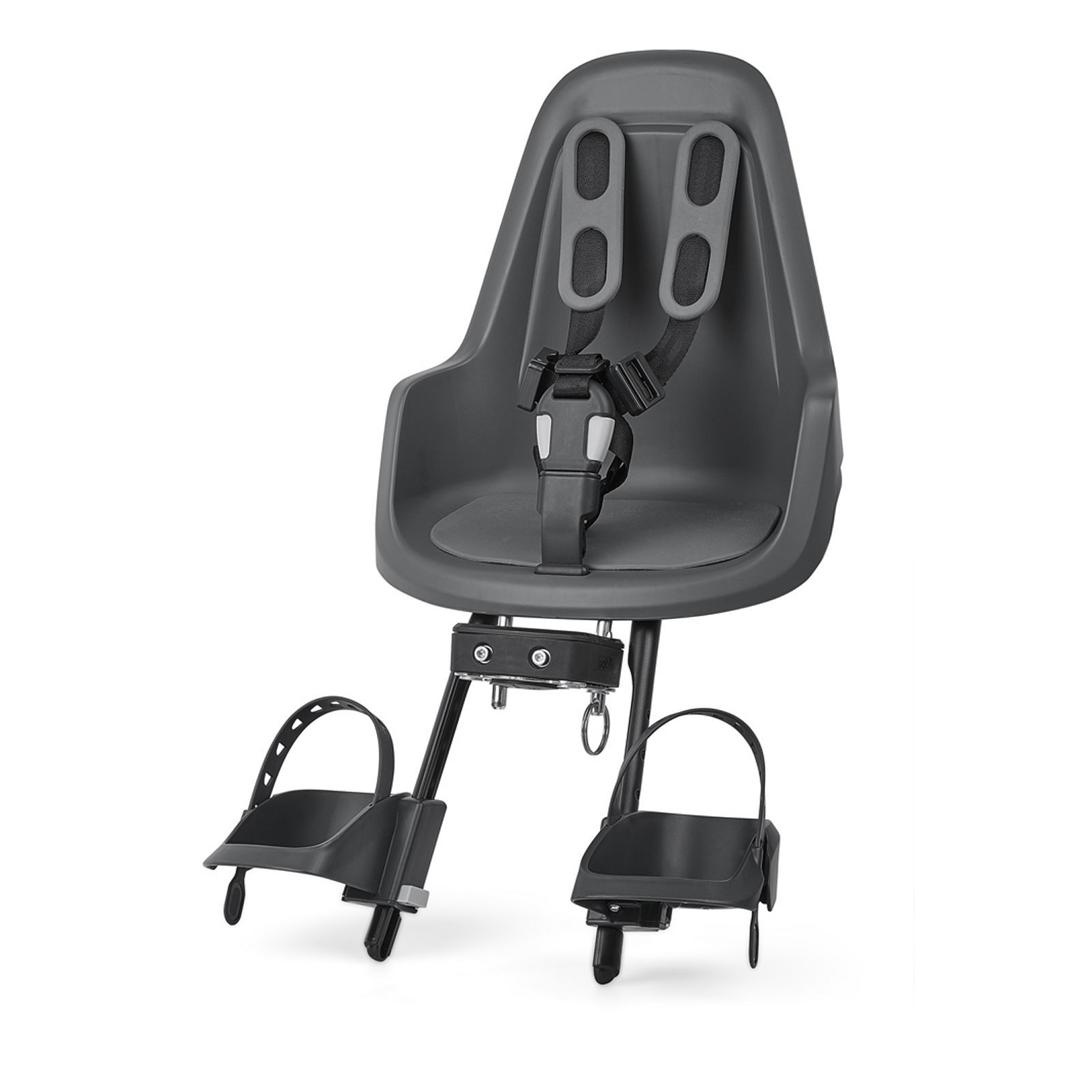 Bobike Mini One Urban Grey Voorstoeltje