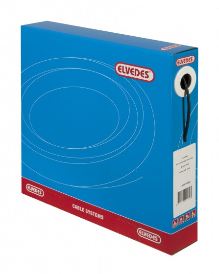Elvedes Derailleur buitenkabel 30 meter x 4,2 mm zwart