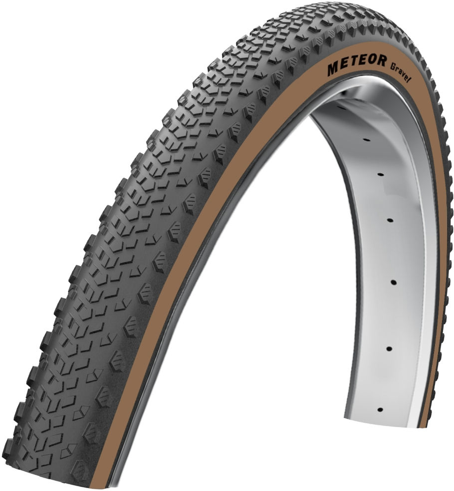 Edge Buitenband meteor gravel 28 x 1.75'' / 45-622 - zwart met bruin