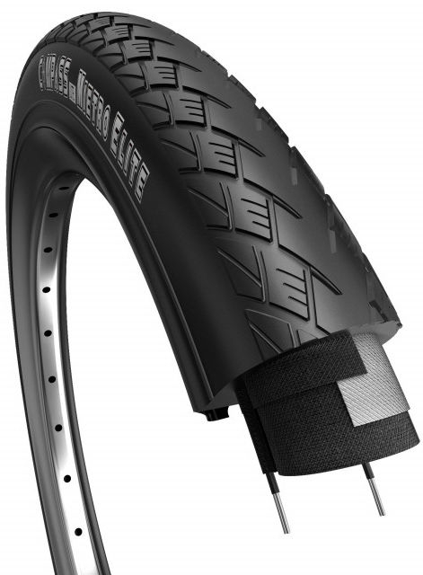 Edge buitenband metro tour 28 x 1 ½/ 40-635mm zwart met reflectie