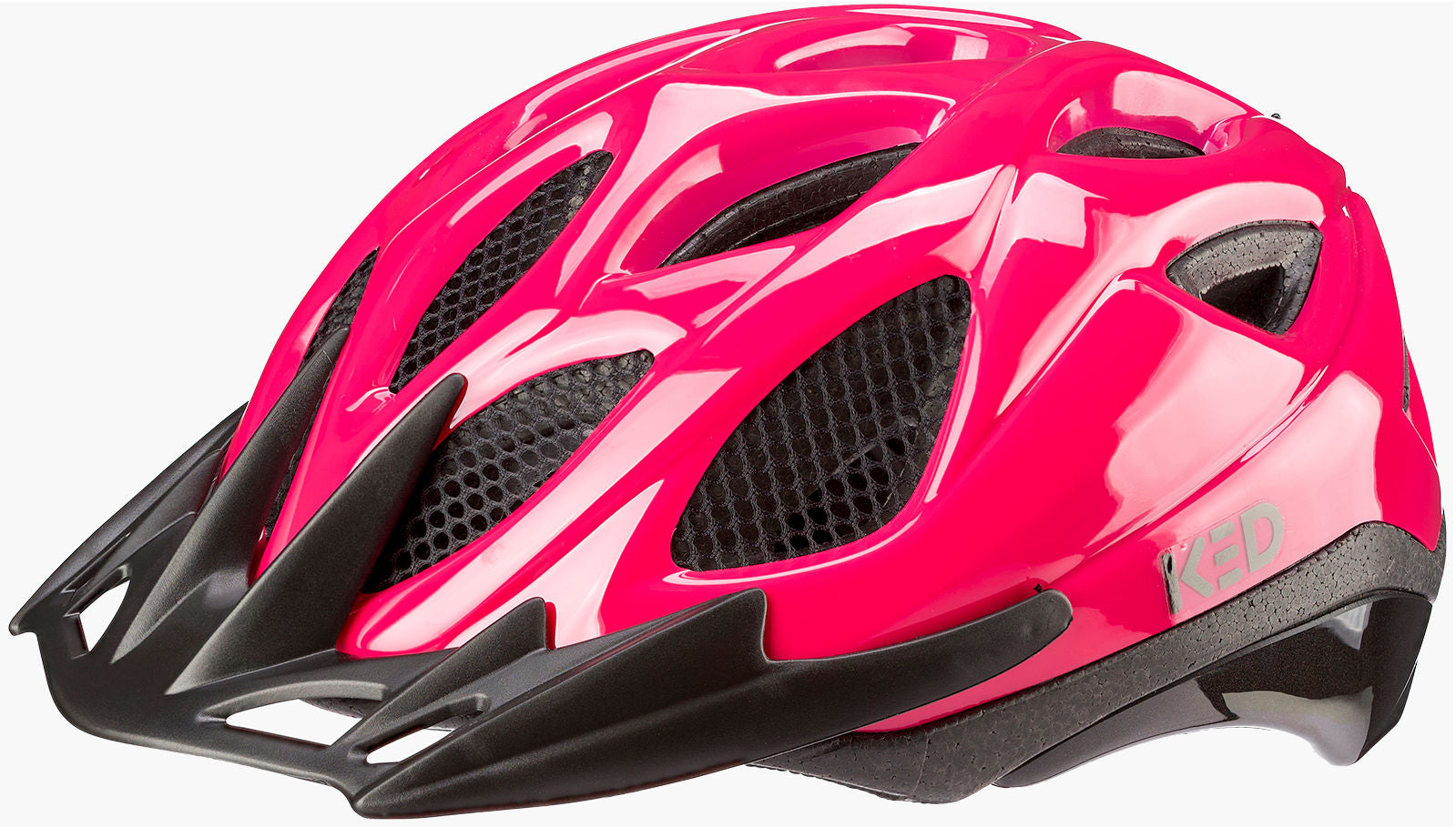 Ked Fietshelm tronus l 55-63 cm - magenta black glossy