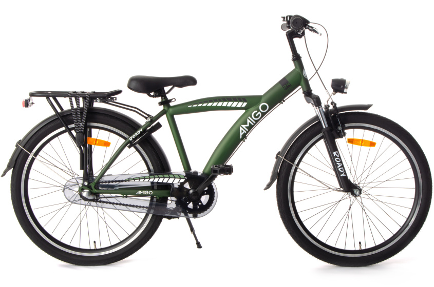 AMIGO Roady 26 Inch 41 cm Jongens 3V Terugtraprem Groen