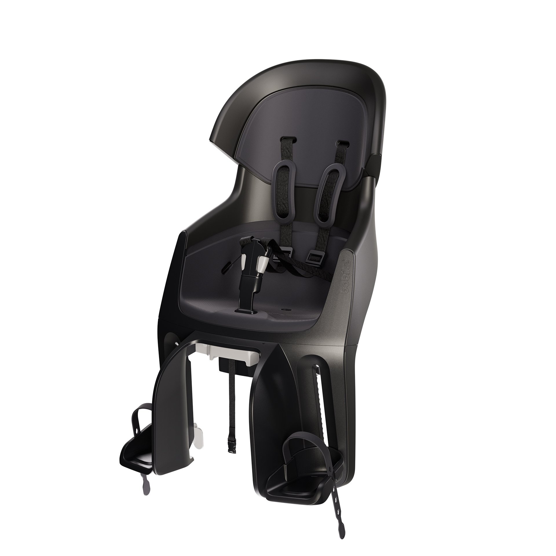 Bobike Maxi Exclusive Evolve Urban Black achterstoeltje Drager Bevestiging