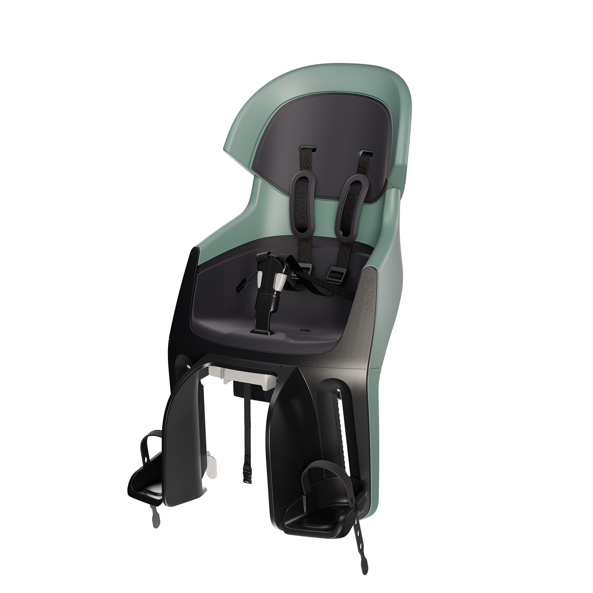 Bobike Maxi Exclusive Evolve Peppermint achterstoeltje Drager Bevestiging