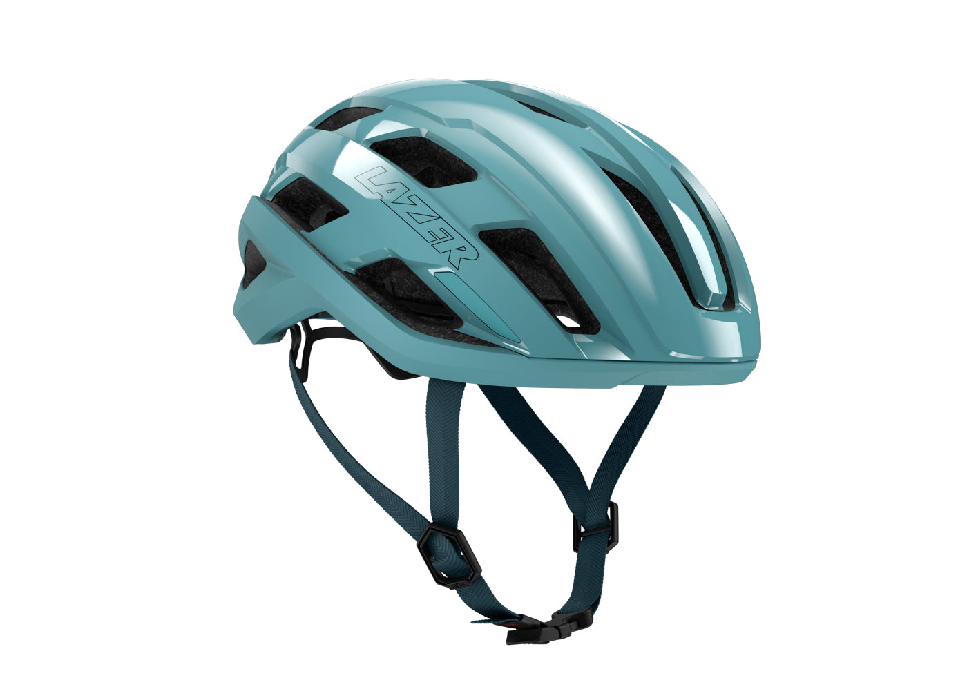 Lazer Strada KinetiCore race fietshelm steen blauw