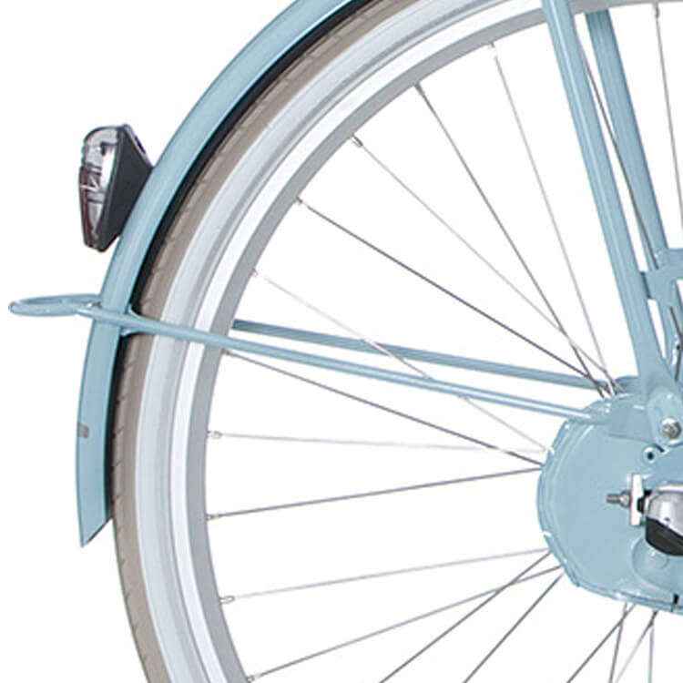 Cortina spatbordstang achter 28 u4 pastel turquoise